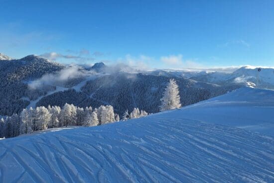 So schön kann der Winterstart in den Salzburger Bergen sein, Zauchensee am 5.12.2024